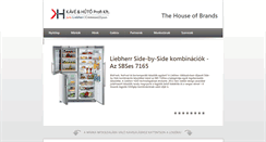 Desktop Screenshot of khprofi.hu